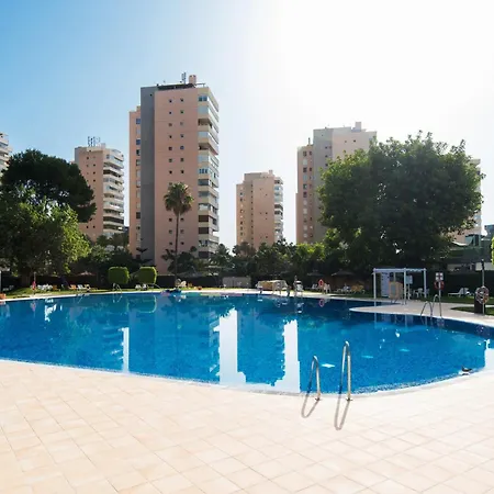 Magic Of The Ocean, Front Line In Playamar-parking, Sea Views, Pool, Tenis, Paddle, Wifi And Aircon Apartment *